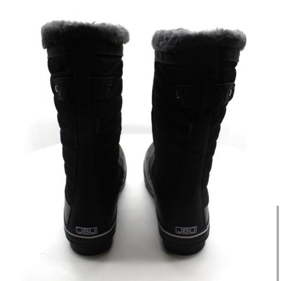 NIB! Jbu by Jambu chilly water resistant fur lined duck boots in black. Size 8.5 - Picture 8 of 8